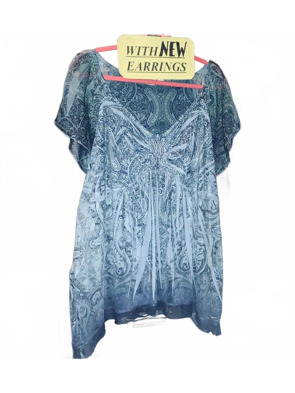 2X Yagger Top & New Earrings